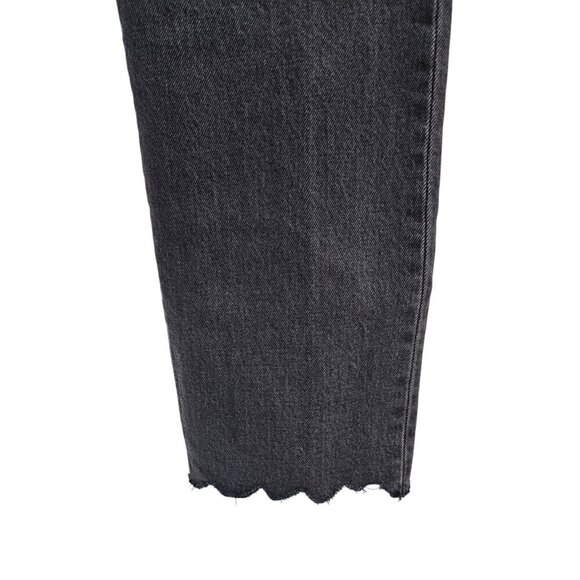 Women's - Levi's 501 High Rise Straight Leg Cropped Jeans, Size 28 x 26 - Picture 5 of 9